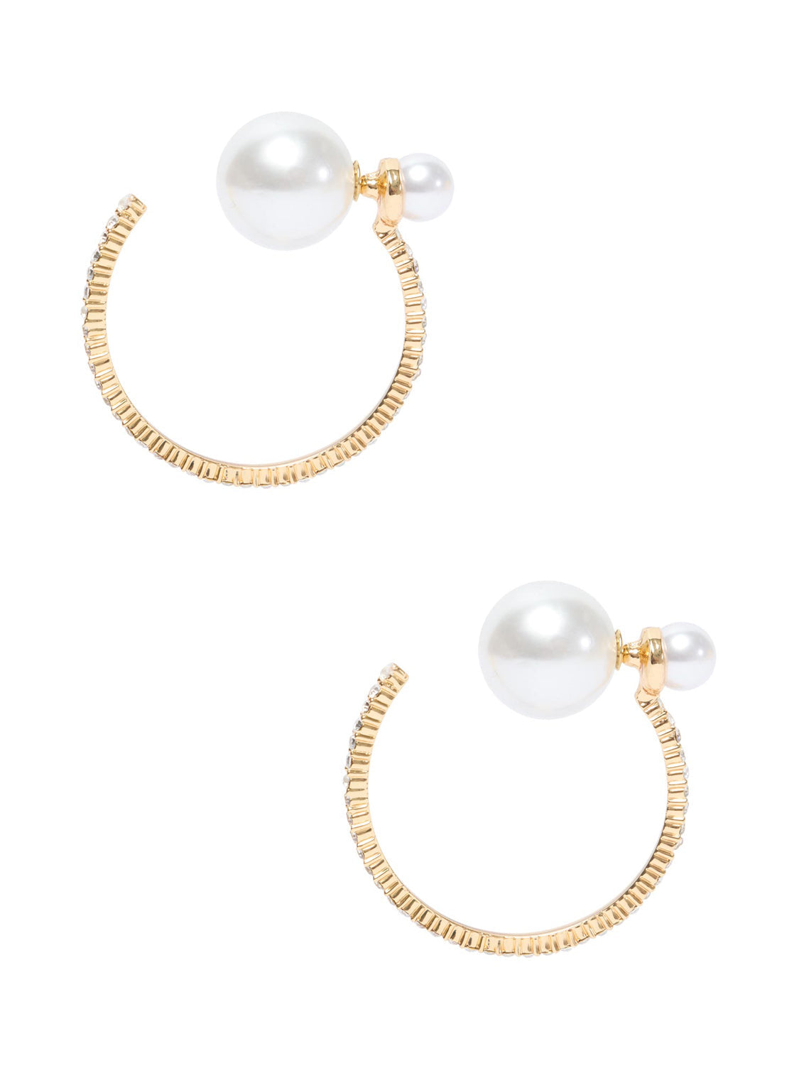 Pavé Hoop Earring