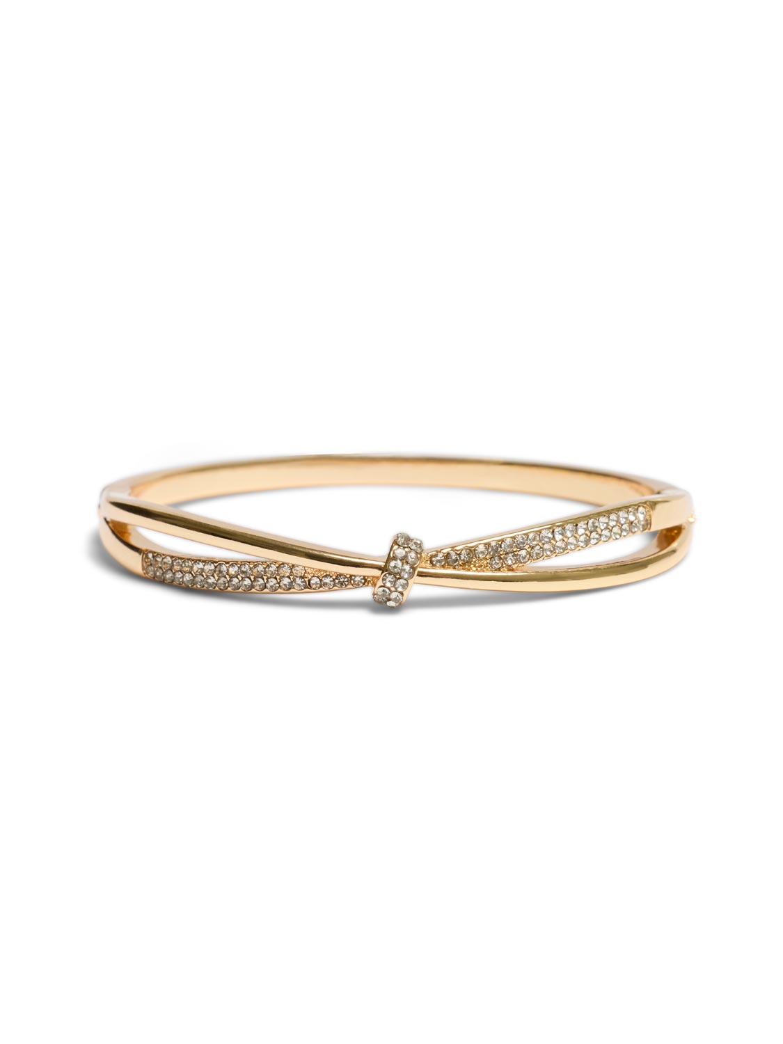 Bangle Bracelet With Knot Detail
