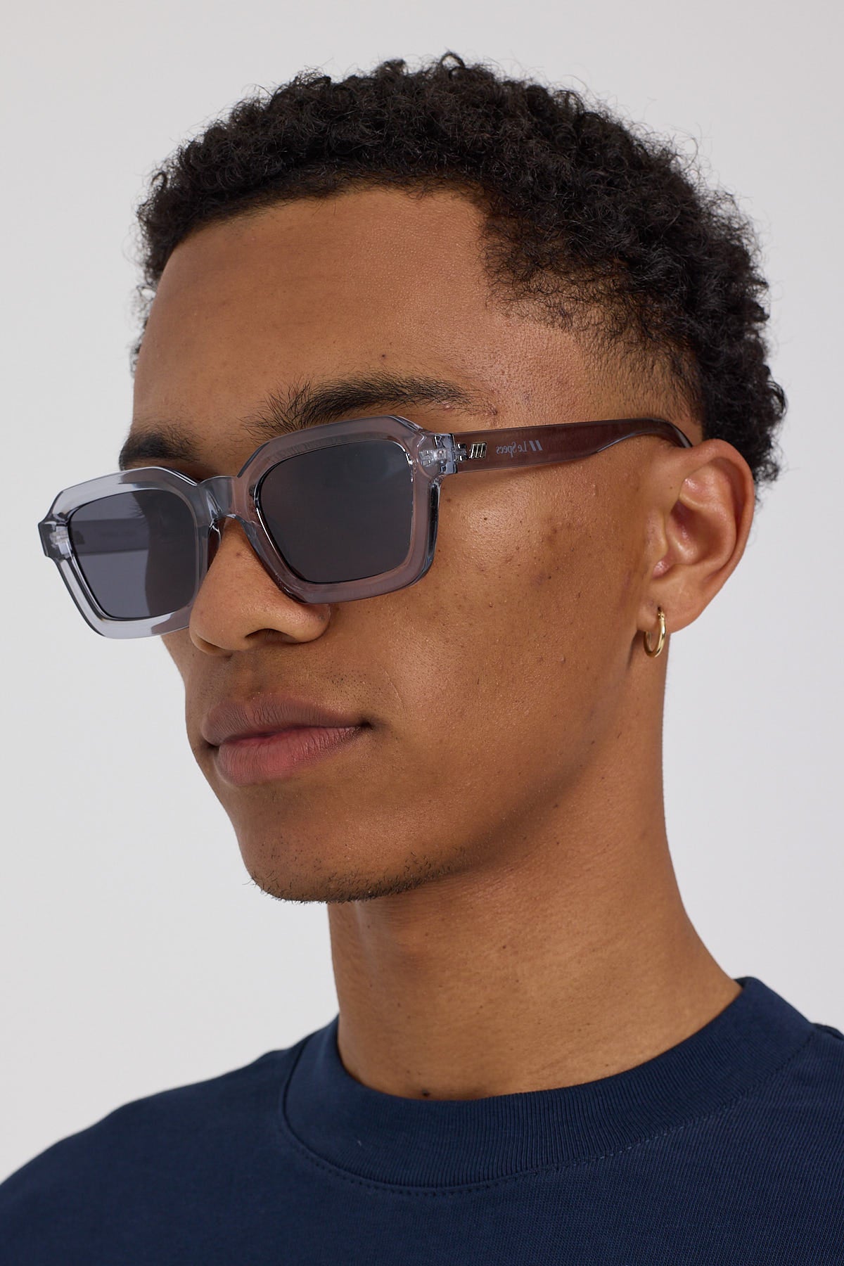 Le Specs Impossible Pewter/Smoke Mono