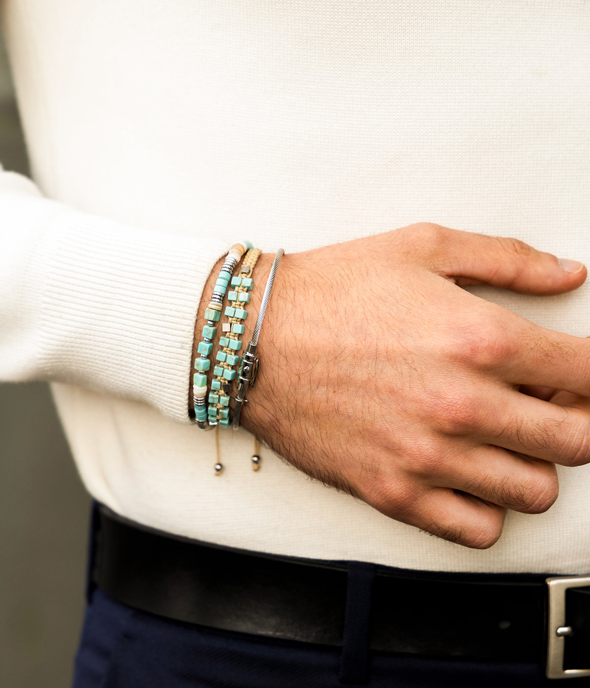 Bracelet Jonc Axel (Acier)