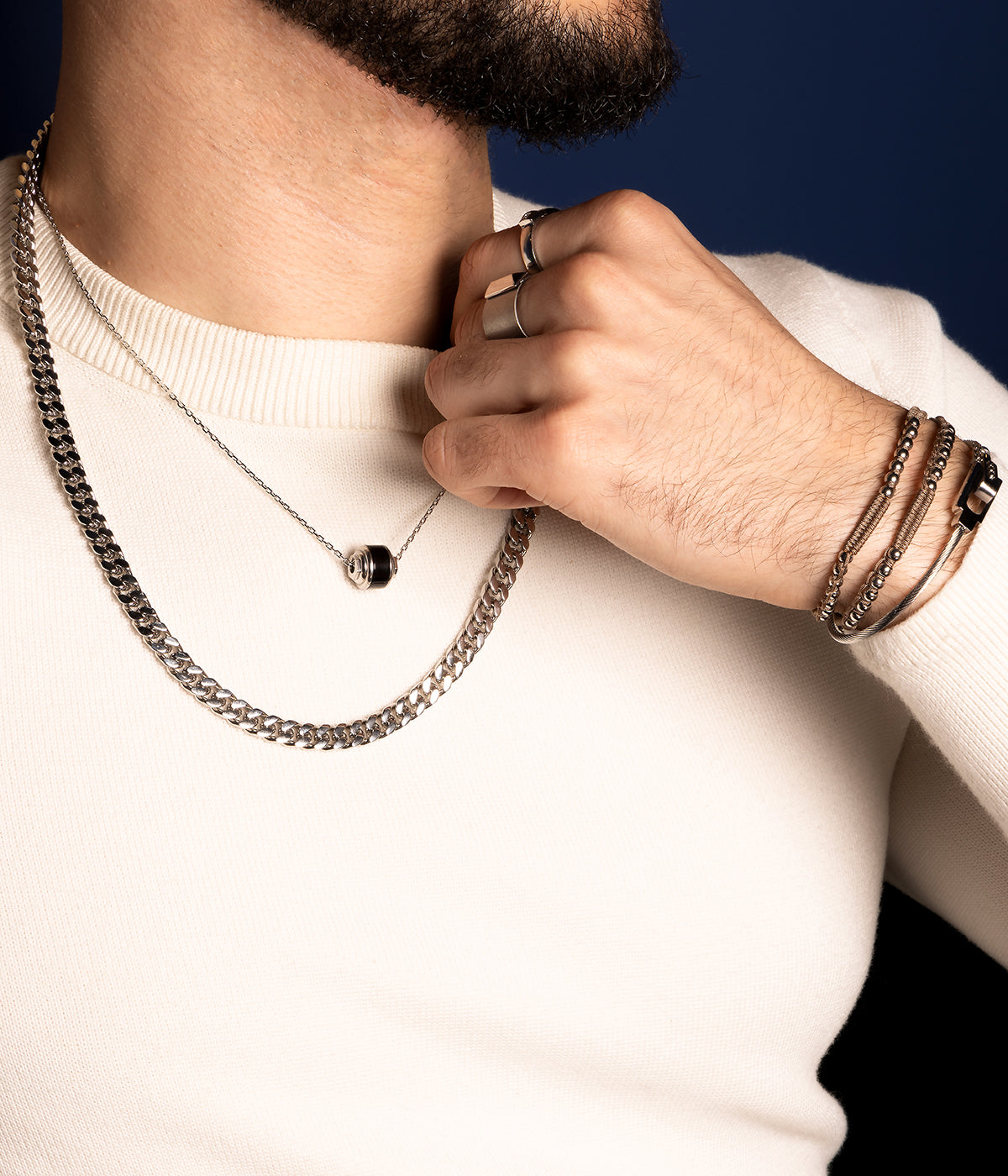 Bracelet Jonc Marius (Acier)