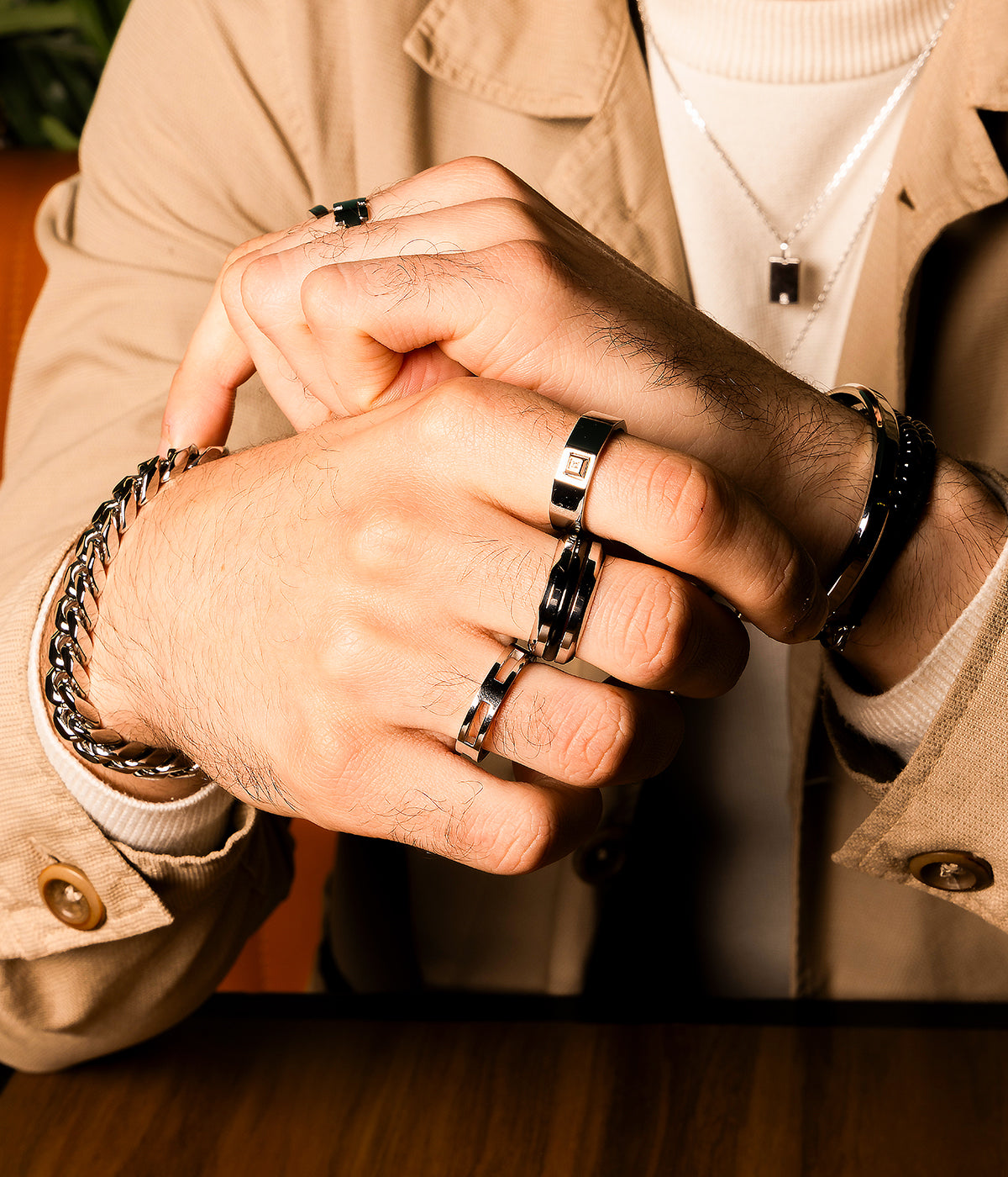Bague Gustave (Acier)