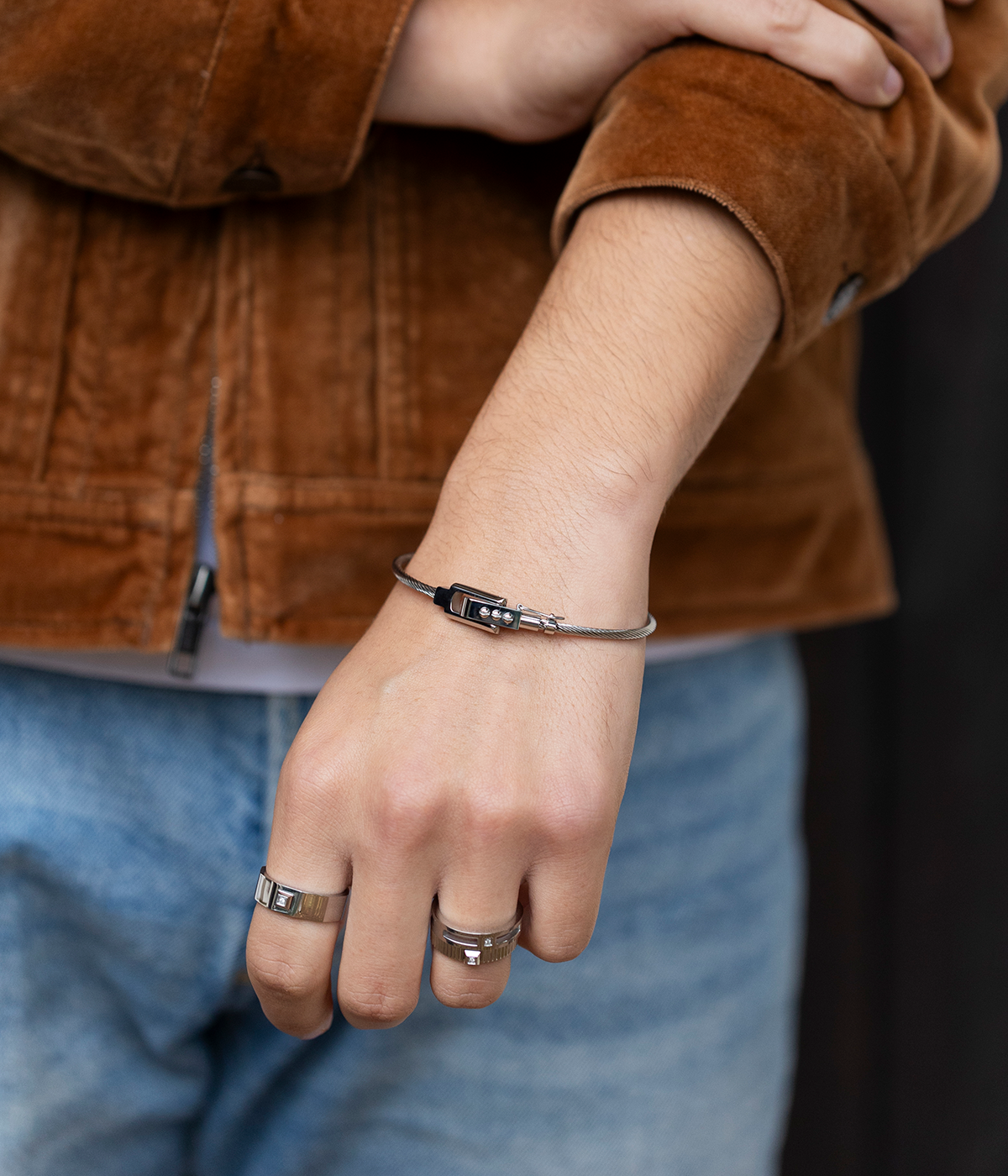 Bracelet Jonc Marius (Acier)
